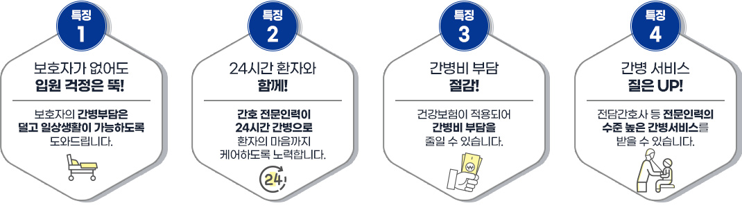 간호·간병 통합 서비스 특징